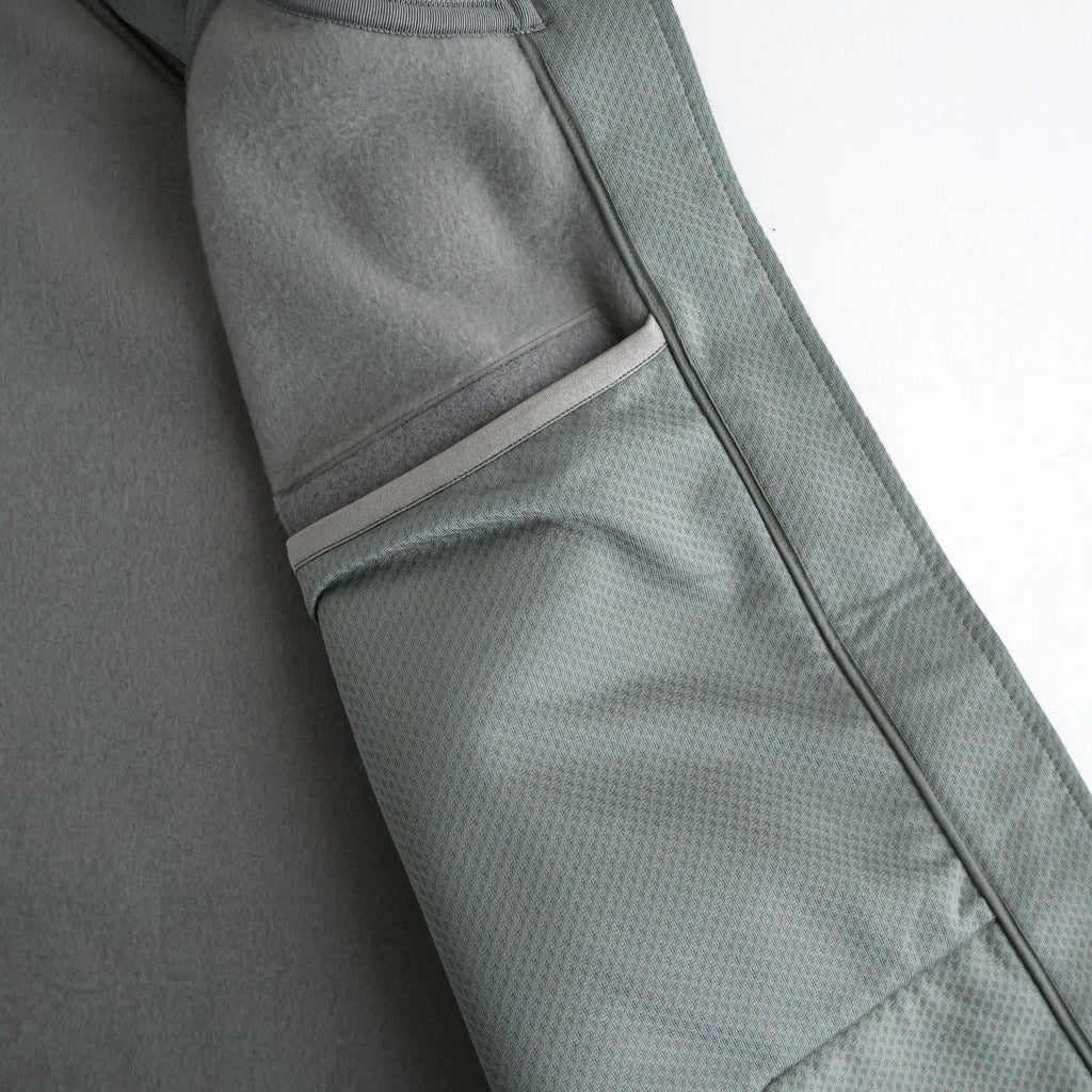 LEVEL3 Fleece Vest #FoliageGrey [bROOTS24F13F25]