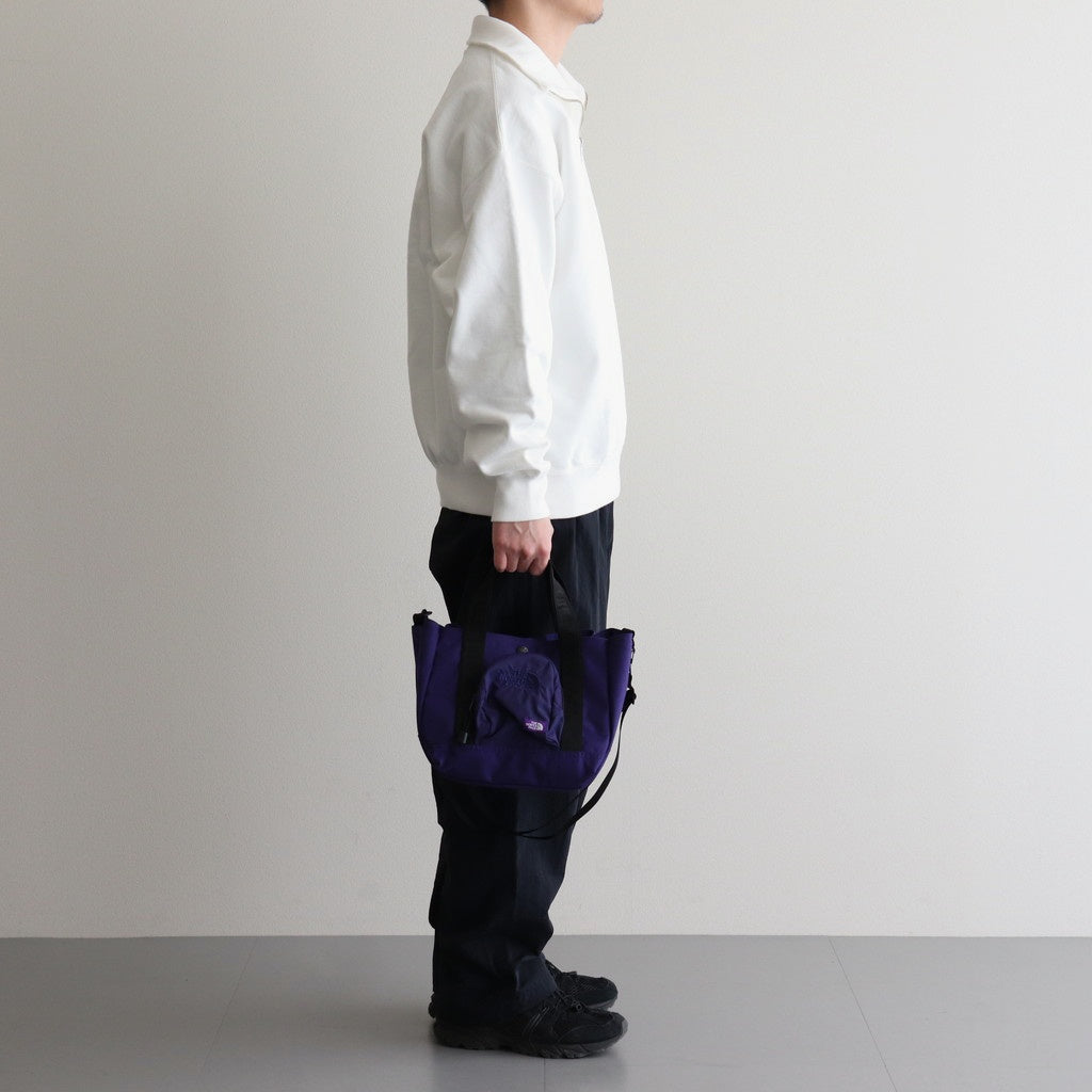 CORDURA Nylon Shoulder Tote Bag #Purple [N25SO020]