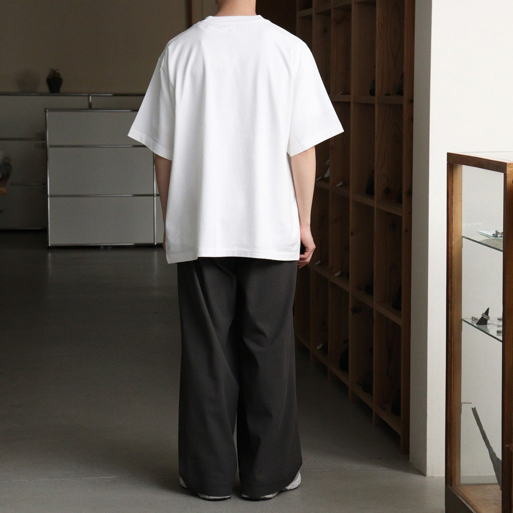 RAREGROOVE Print Tee WIDE #White×Black-PT [bROOTS25S34S26B]