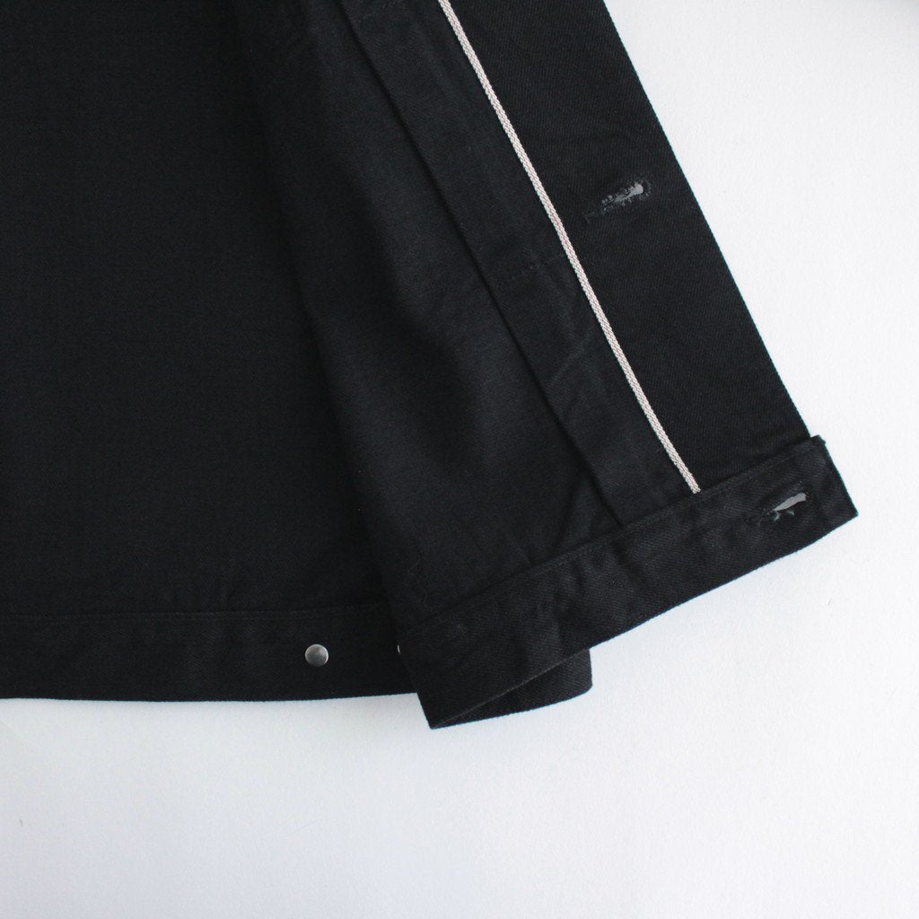 CLASSIC JEAN JACKET #BLACK [PM-300]