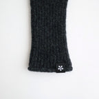 Ribbed Rambling Gloves #Charcoal [6063-2702]