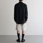 ALPHADRY Double Pleats Shorts #Dry Sand [S25SD052]