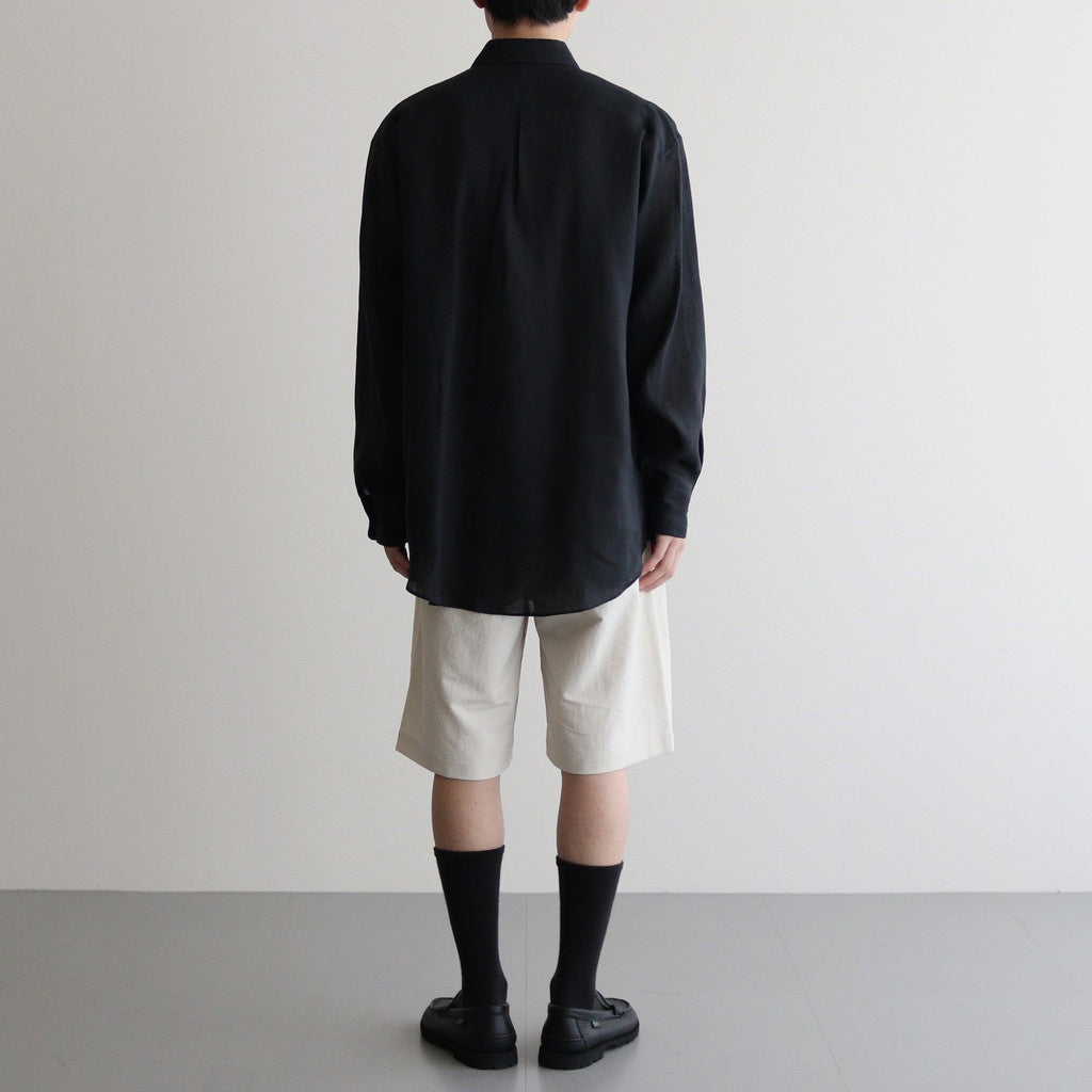 ALPHADRY Double Pleats Shorts #Dry Sand [S25SD052]