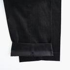 Finx Cotton Corduroy Wide Trousers #Black [NEP-AW2659 ]