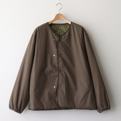 Reversible Down Cardigan #Khaki Beige [SUAF361]