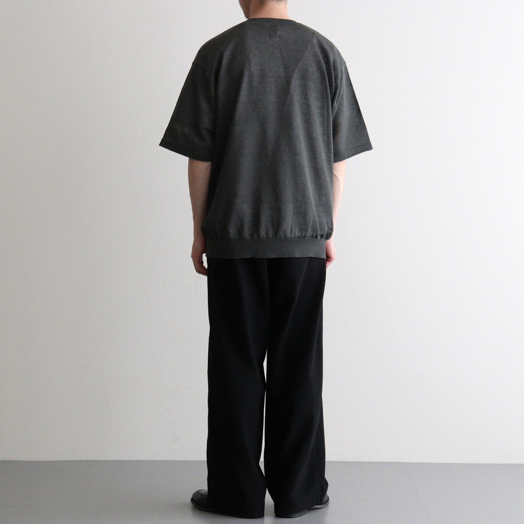 HEMP BROWSING T-SHIRT #GRAY [BN-26SM-079]