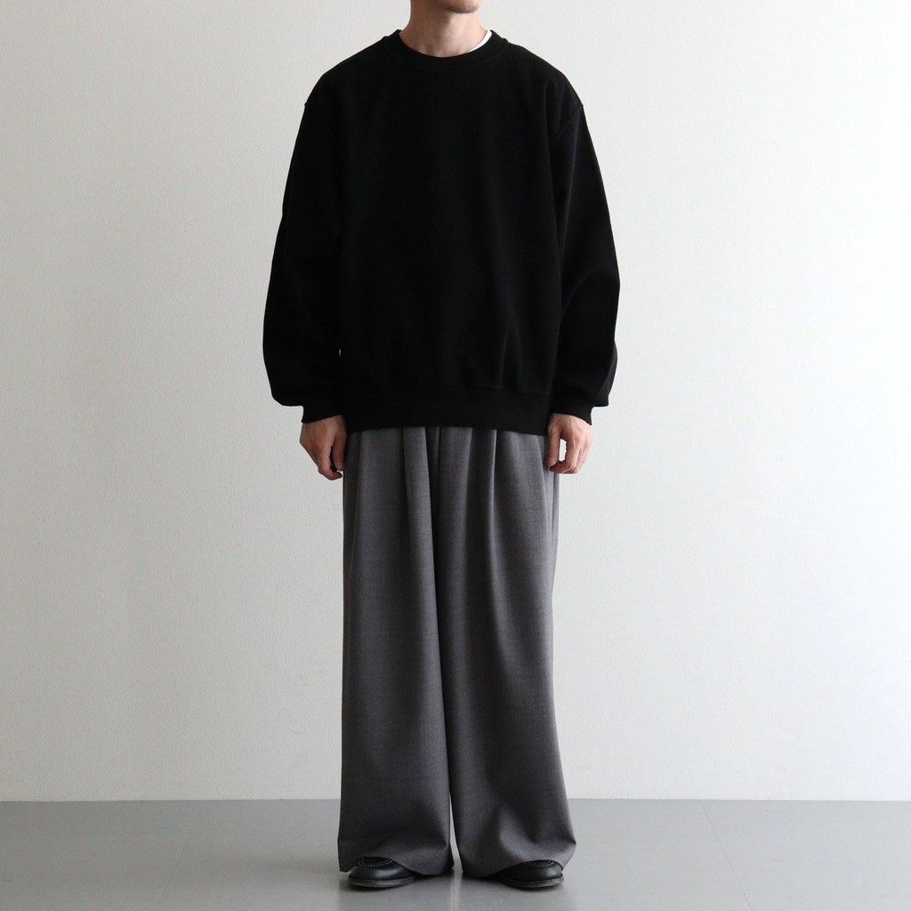 DOUBLE PLEATED BUGGY TROUSERS #GRAY [M26C06PT01C]