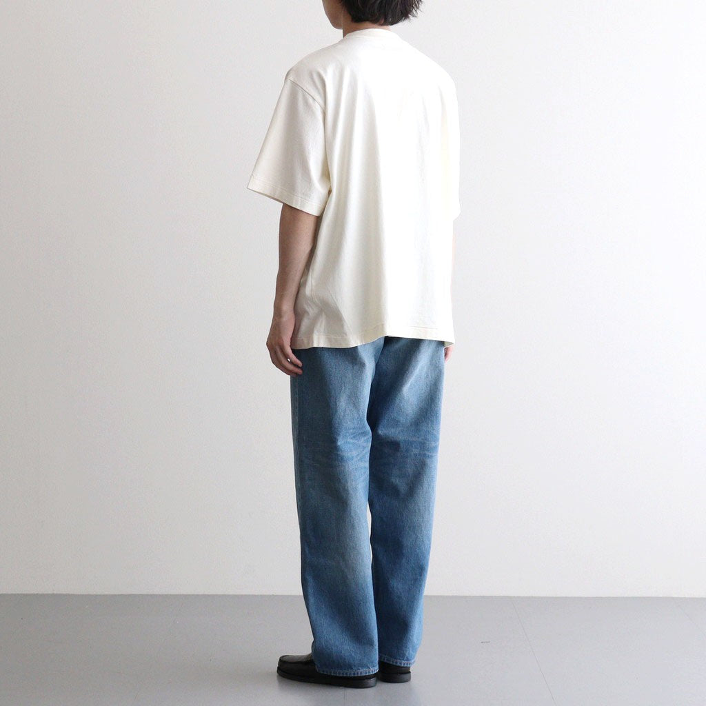 ALE-Y 88/12 Print Tee WIDE #Ivory×Fade/Bage-PT [bROOTS25S36S26A]