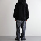Soft&Hard Sweat Hoodie P/O #Black [bROOTS24F22F25]