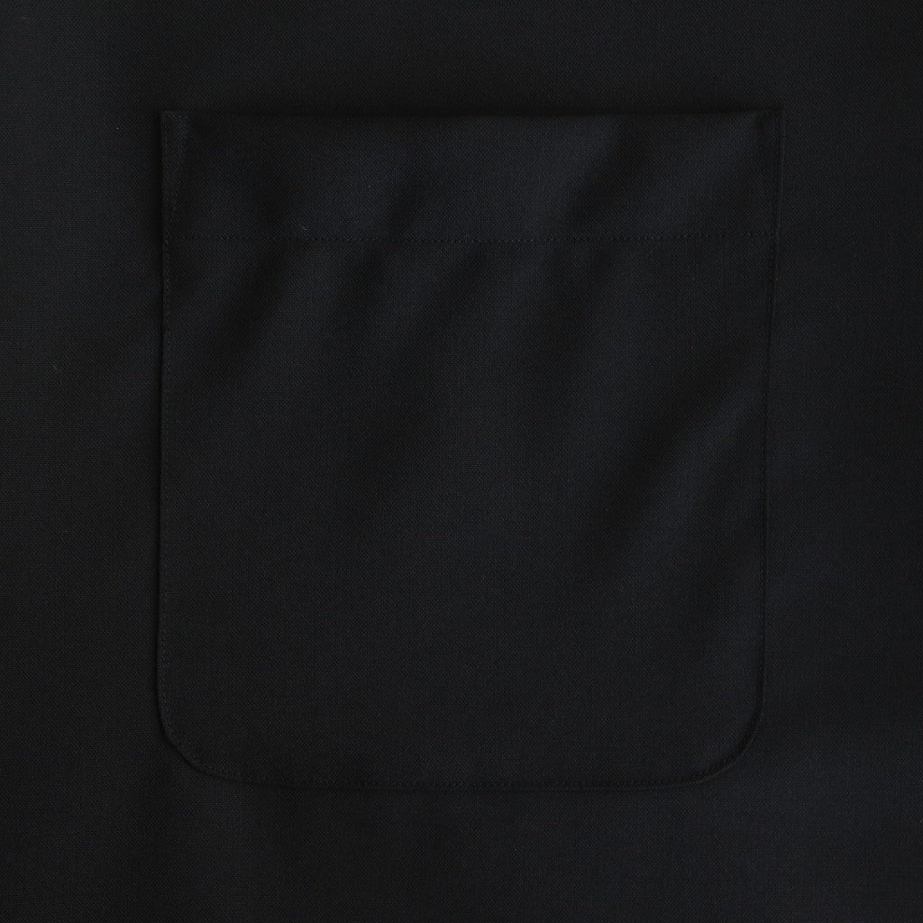 COMFORT FIT S/S SHIRT #BLACK [A25B03SH01B]