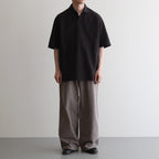 WIDE PAINTER PANTS #BROWN [M25B13PT01C]