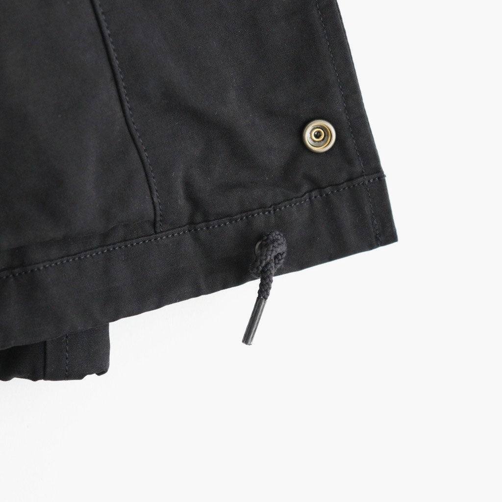 WAXED CLOTH FIELD COACH JACKET #INK BLACK [PMAW-OT04]