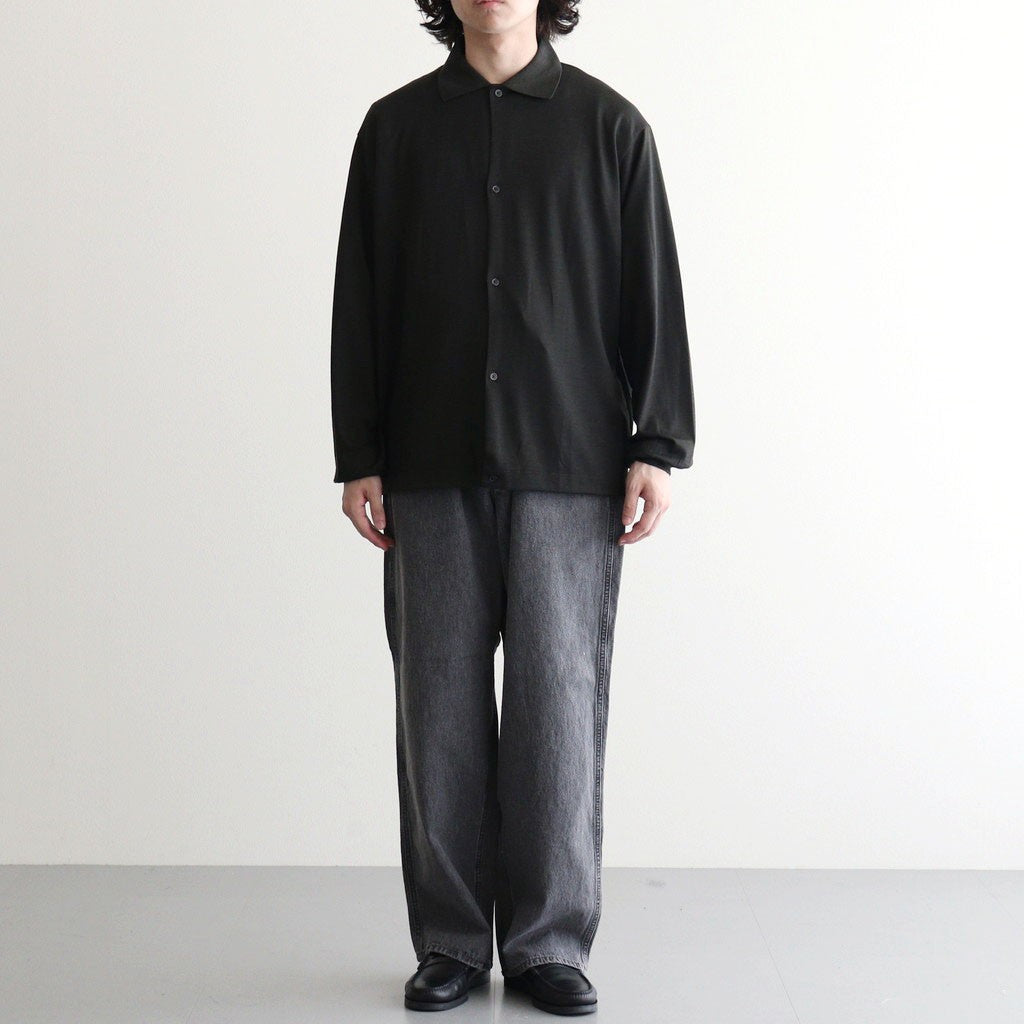 Linen Cotton Denim Field Pants #Gray [N26FC029]