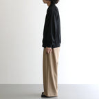 DOUBLE PLEATED BUGGY TROUSERS #BEIGE [M26C06PT01C]