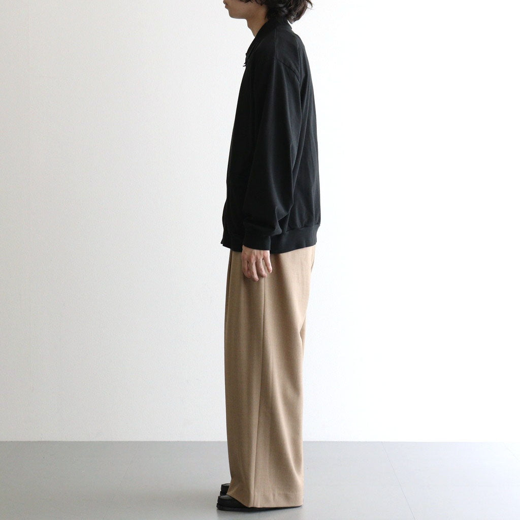 DOUBLE PLEATED BUGGY TROUSERS #BEIGE [M26C06PT01C]
