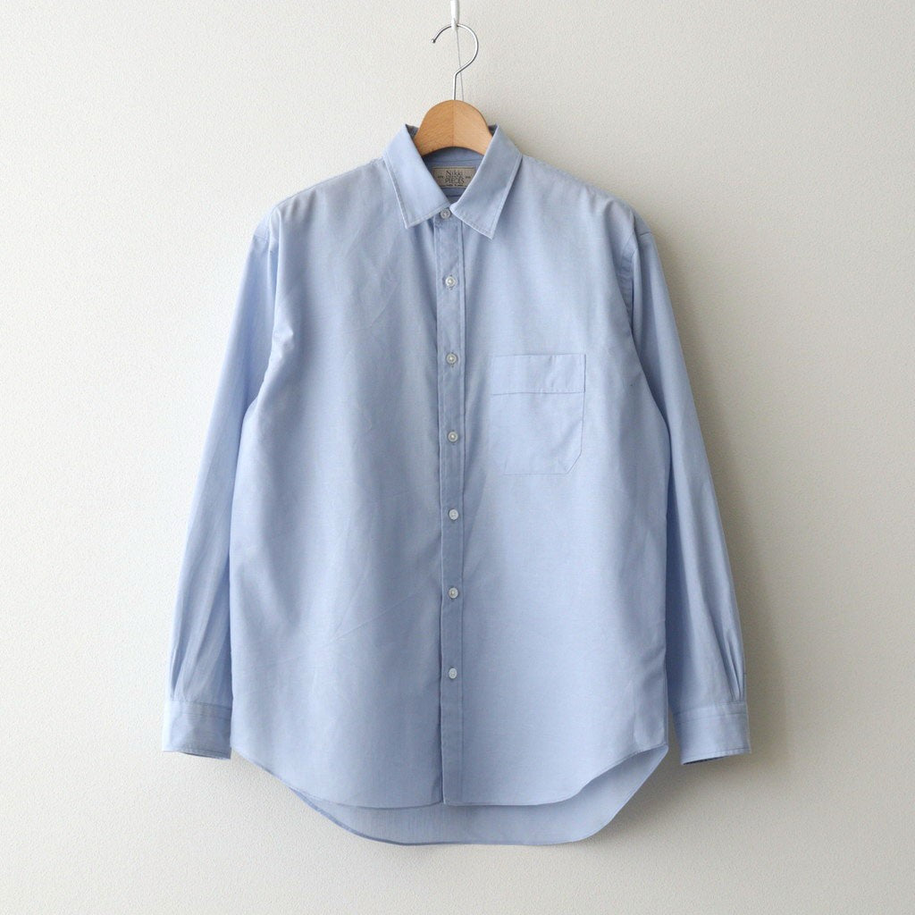 Summer Cotton Dungaree Standard Shirt #Lt Blue [NEP-SS2617]