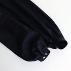 BOURRIENNE COTTON TYPEWRITER RUFFLE BL / NAMI #NAVY [16851 50110]