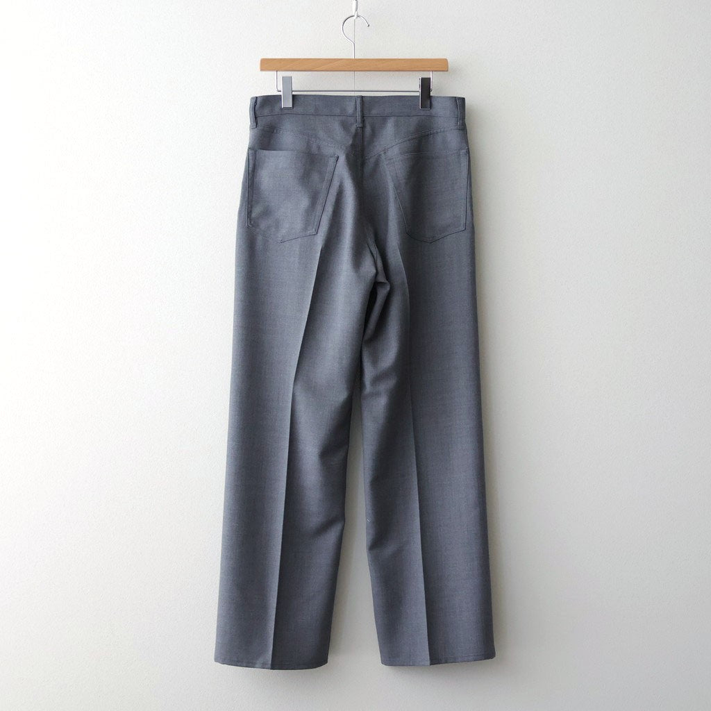 5-POCKETS TROUSERS #GRAY [M26A06PT02C]