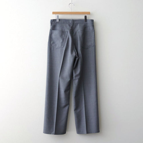 5-POCKETS TROUSERS #GRAY [M26A06PT02C]