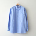 Regular Collar Wind Shirt #Sax [S26SG082]