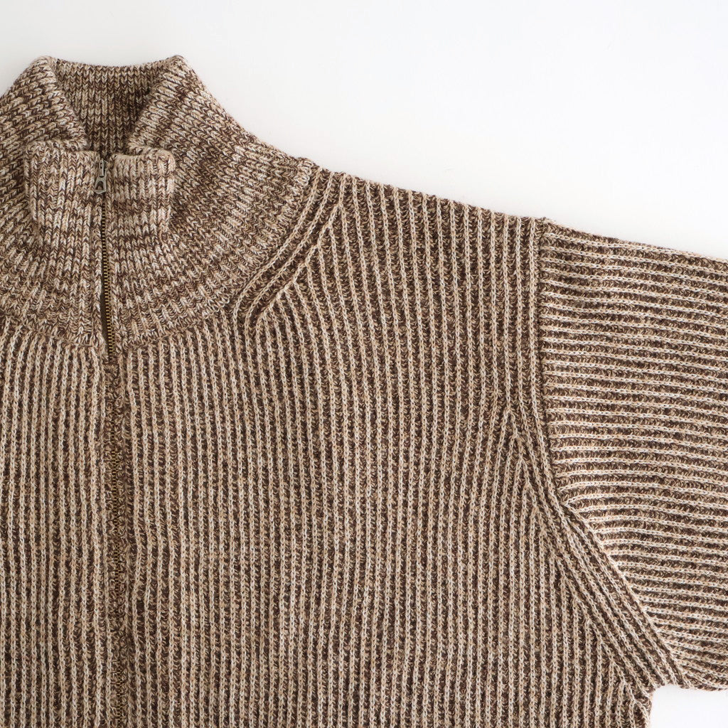 DRIVERS YARDIE KNIT #BROWN [DNA25K02]