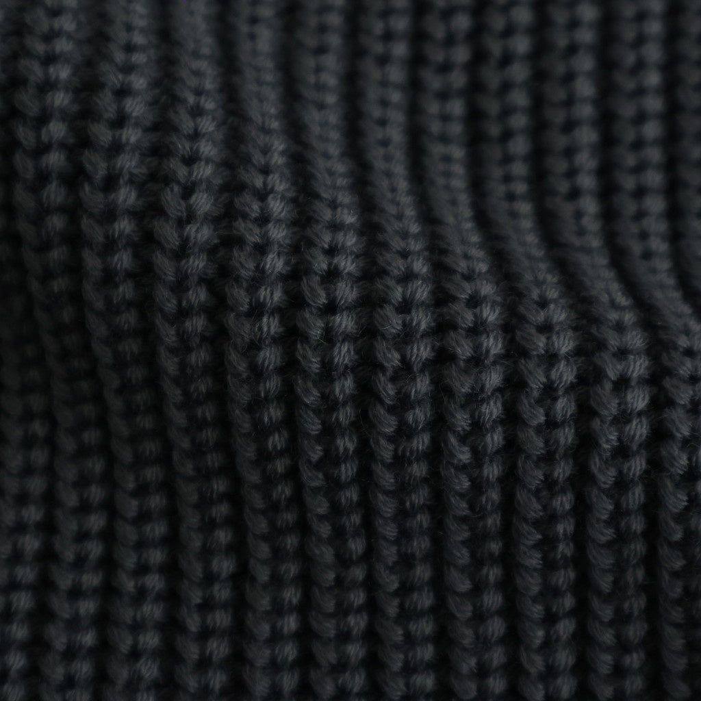 SIGNATURE CREW NECK #CHARCOAL BLUE [BN-25FM-038]