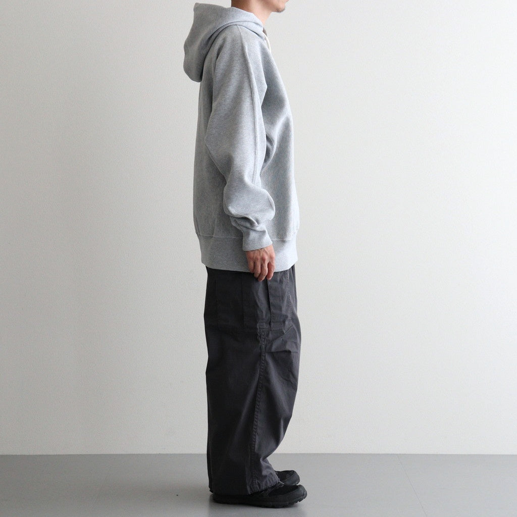 Hooded Sweatshirt #Heather Gray [S26FH079]