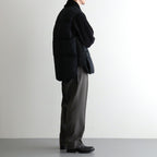 HIGH-COUNT SILK PUFF VEST #BLACK [252OJ-VT02]