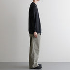 Washable Japanese Merino L/S Tee #CHARCOAL [SM61MC002]