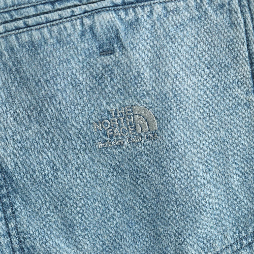 Linen Cotton Denim Field Pants #Indigo Bleach [N26FC029]