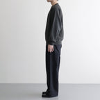 JUMBERCA URAKE FADE COLOR CREW NECK #FADE BLACK [BN-26SM-011]