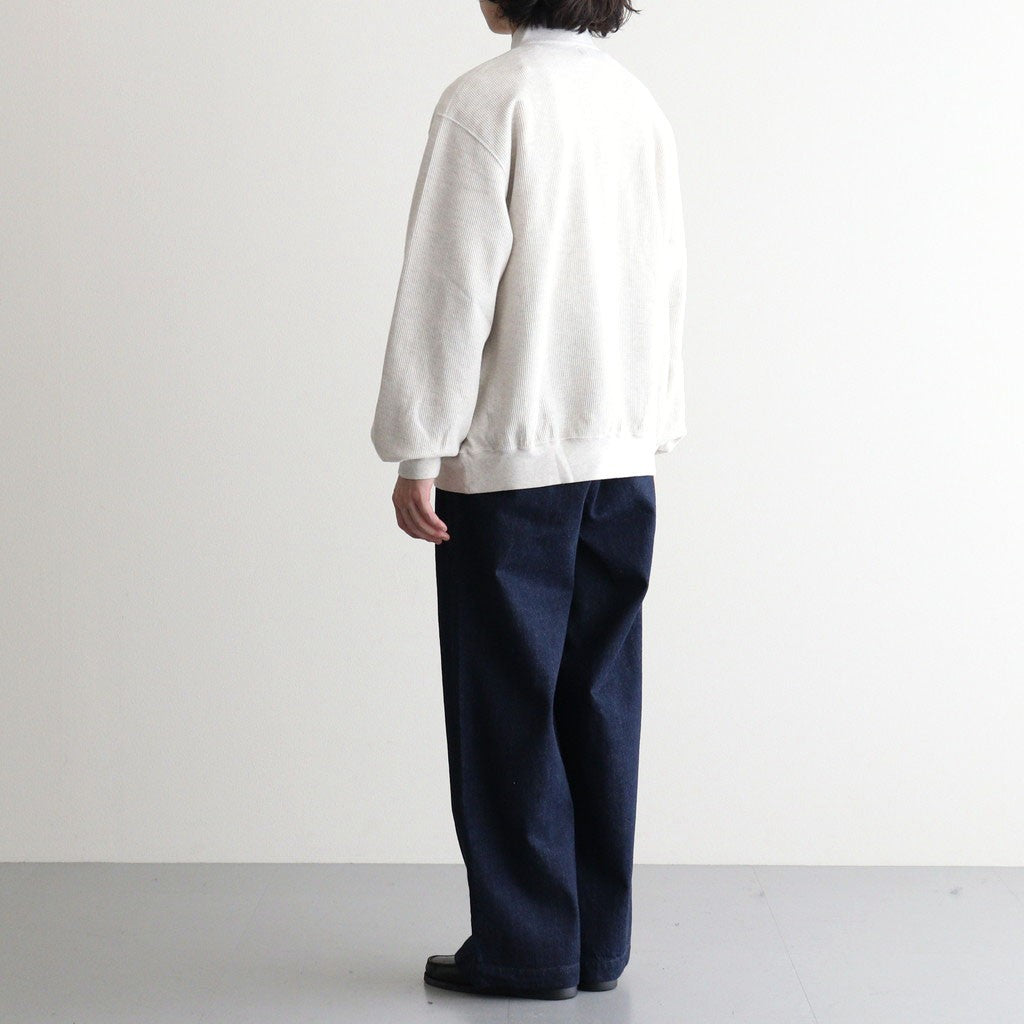 Rough&Smooth Thermal Blouson #HeatherOatmeal [bROOTS26F14]