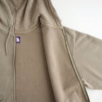 Garment Dyed Field Zip Up Hoodie #Beige [N26FH057]