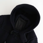 Wool Felton Duffle Coat #DarkNavy×Black-toggle [bROOTS25F2]