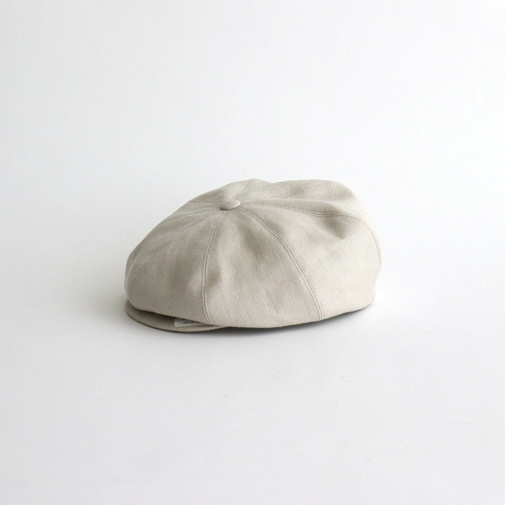 HEMP DUCK PEAKED CAP #BONE [251OJ-HT02]