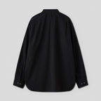 BAND COLLAR DRESS SHIRT #CHARCOAL [PM-LS02]