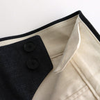 SOLIS COTTON TROUSERS - RIGID DENIM #INDIGO [HV501001]