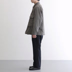 W/CA HUNTING JACKET #B.GRAY [PMAU-OT08]