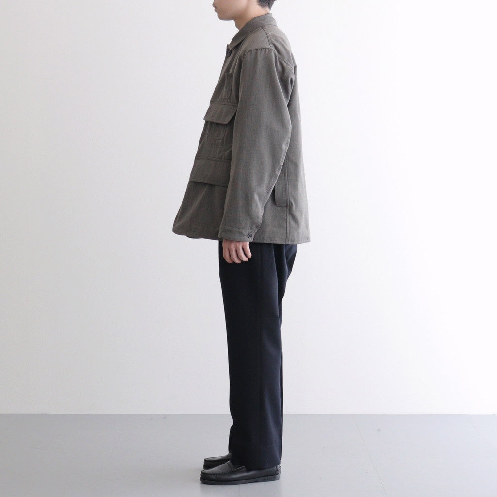 W/CA HUNTING JACKET #B.GRAY [PMAU-OT08]