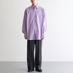 REGULAR STRAIGHT TROUSERS #CHARCOAL GRAY [M25C07PT02C]