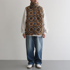 APEROL / アペロル ( リバーシブルフリースベスト ) #BEIGE [DN-0402V3]