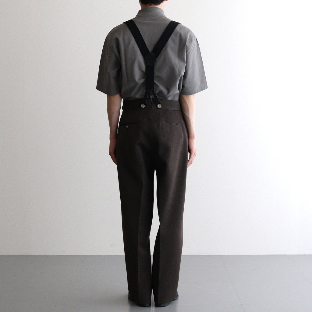 SOLIS CAVALRY TROUSERS #BROWN [HV301501ER]