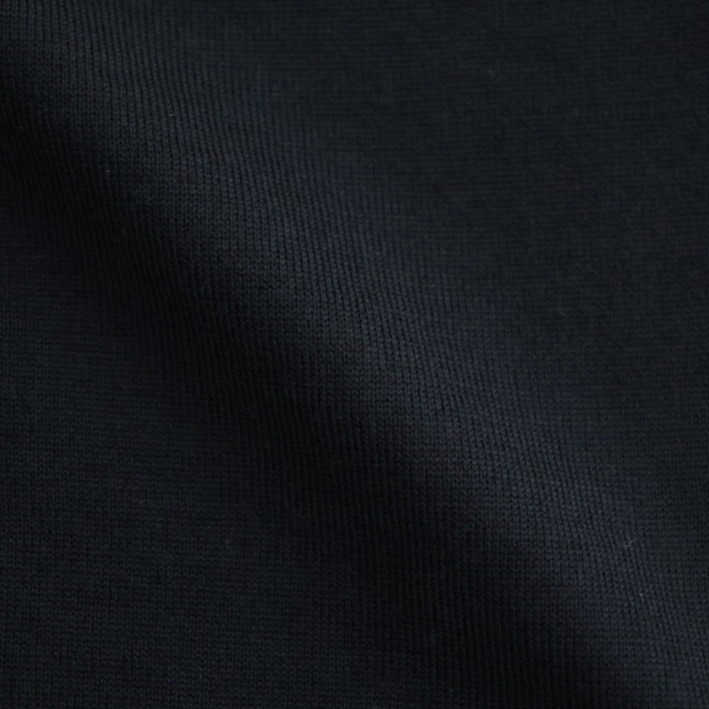 BABY WOOL POLO CARDIGAN #BLACK [BN-26FM-040]