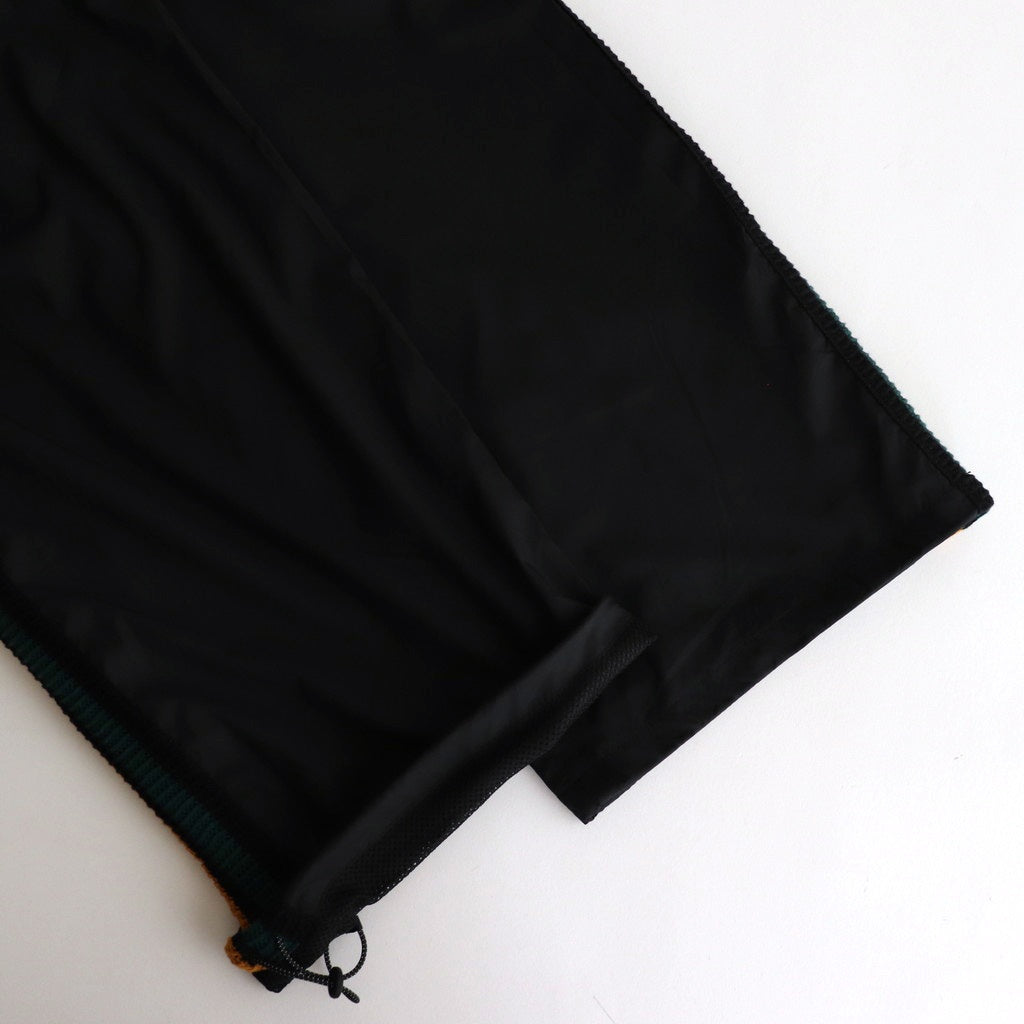 TRACK PANTS POLYESTER #BLACK [DNS25P03]