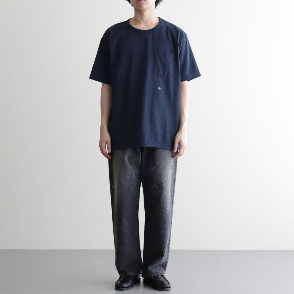 COOLMAX Jersey Pocket Tee #Navy [S25SI114]