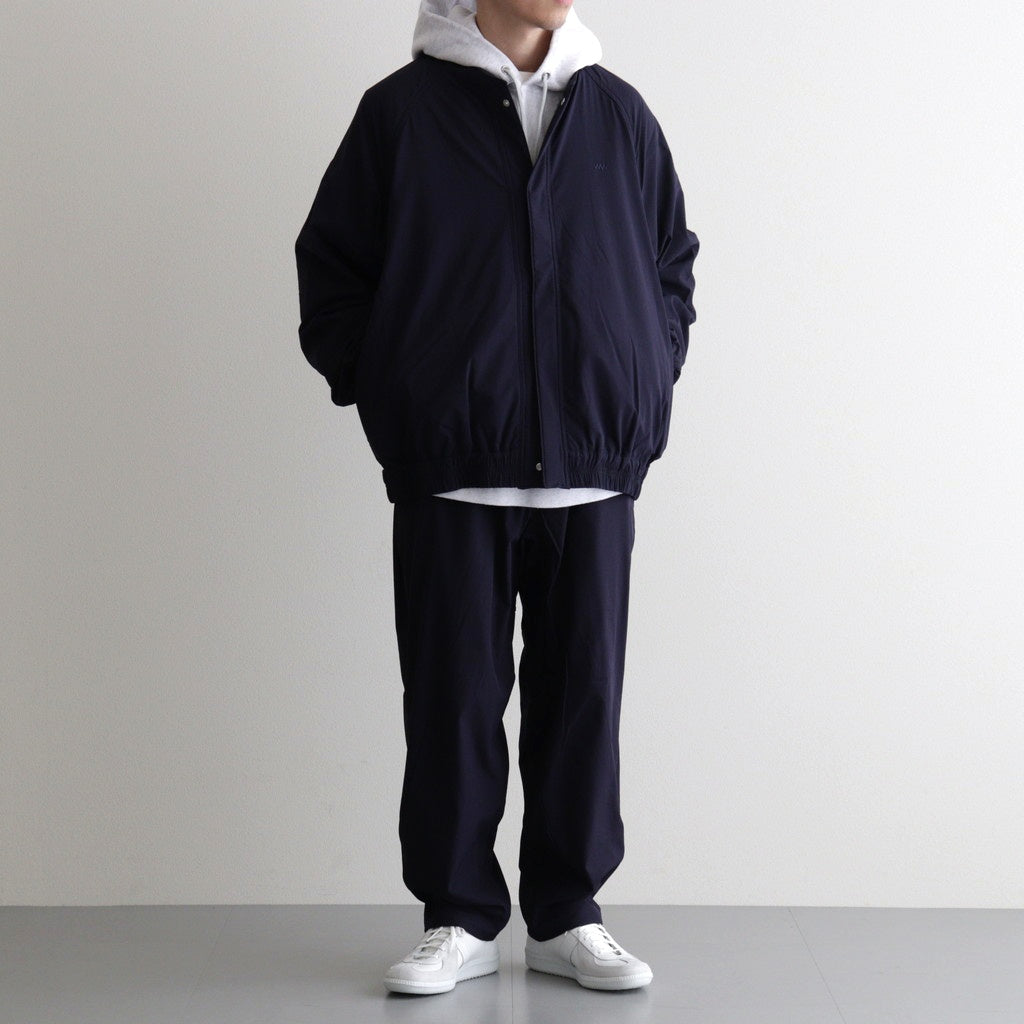 SM SWINGTOP JACKET Nylon Rip Polartec Alpha #Navy [25f_SMMF244068]