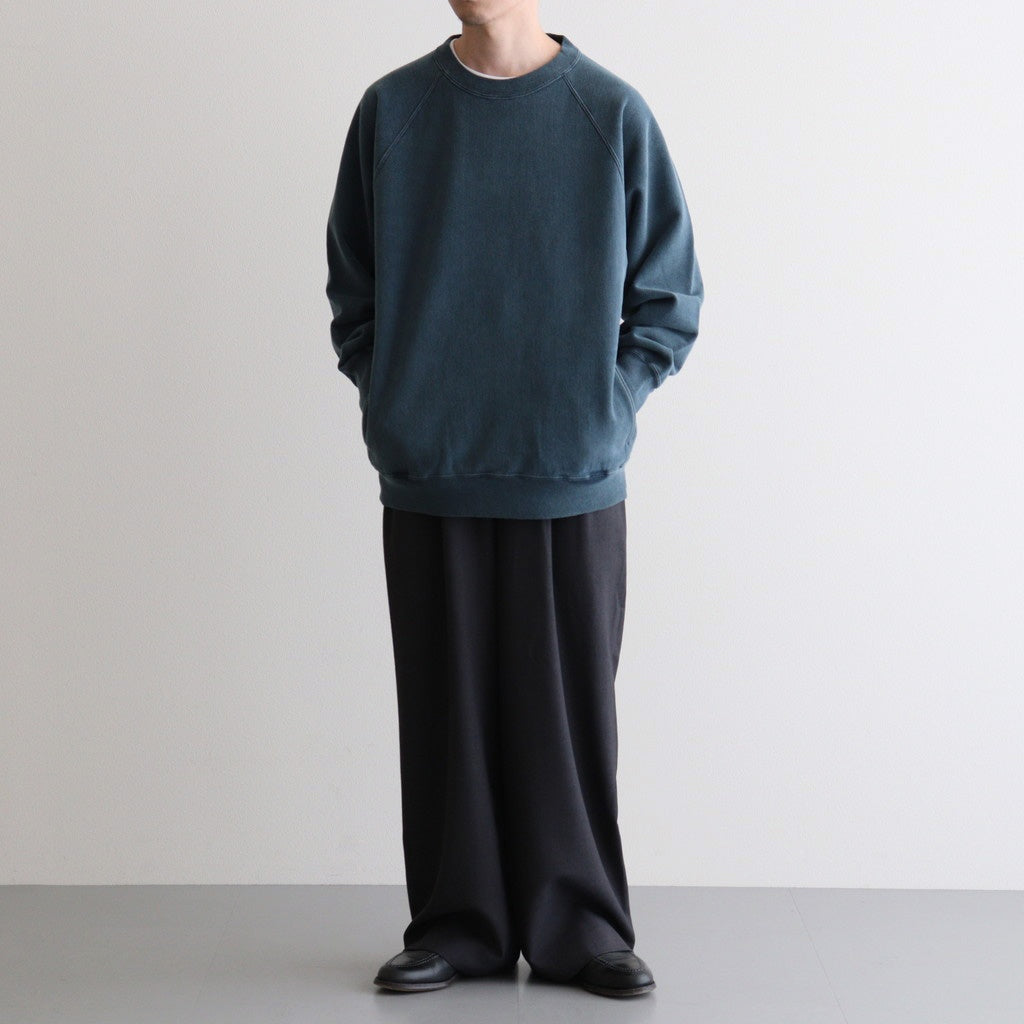 FADE COLOR JUMBERCA URAKE CREW NECK #FADE NAVY [BN-25FM-033]