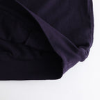 Co/Silk Nep Harf-Zip Shirt #DarkPurple [BHS25S037]