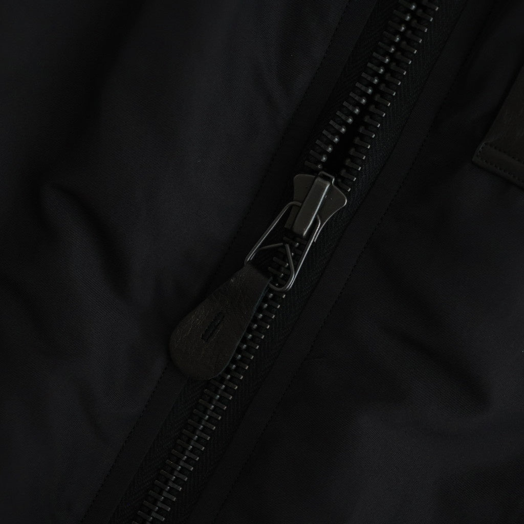 Poly-Silk Twill Modified MA1 #Black [BHS26F026]