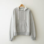 AFTER HOODIE ZIP UP SWEAT #TOP GRAY [26W-BIS-CS51]